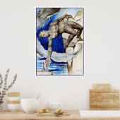 William Blake Illustration: Dante's goddelijke Com Poster (Keuken)