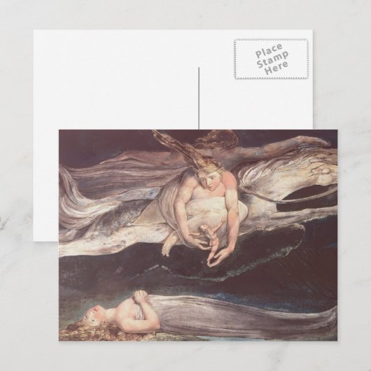 William Blake-Illustration to Dante's DivineComedy Briefkaart (Voorkant / Achterkant)