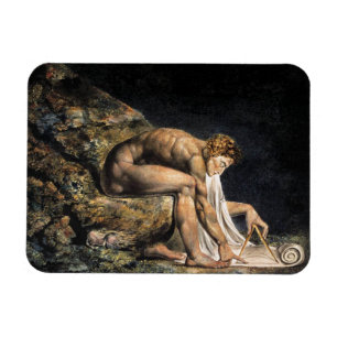 William Blake Isaac Newton Magnet Magneet