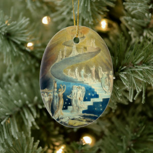 William Blake Jacob's Ladder Keramisch Ornament