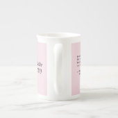 William Blake "Love Seeketh Not" Bone China Mok (Achterkant)