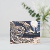 William Blake Lovers' Whirlwind illustreert de hel Briefkaart (Staand voorkant)