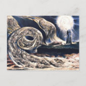 William Blake Lovers' Whirlwind illustreert de hel Briefkaart (Voorkant)