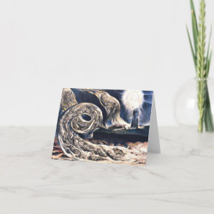William Blake Lovers' Whirlwind illustreert de hel Kaart