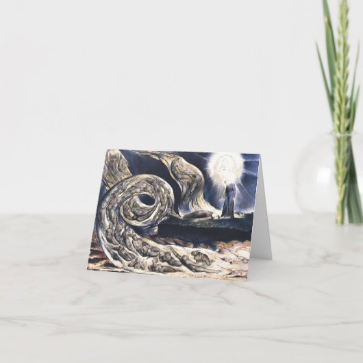 William Blake Lovers' Whirlwind illustreert de hel Kaart (Voorkant)