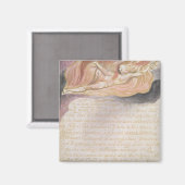 William Blake | "Met een nieuwe hemel" Magneet (Voorkant / Achterkant)