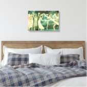 William Blake Midsummer Night’s Dream Canvas Print (Insitu (Slaapkamer))