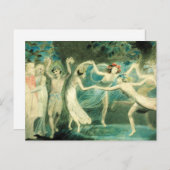 William Blake MidSummer Night's Dream Briefkaart (Voorkant / Achterkant)
