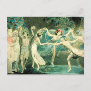 William Blake MidSummer Night's Dream Briefkaart