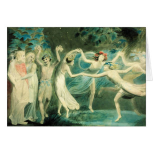 William Blake MidSummer Night's Dream Card