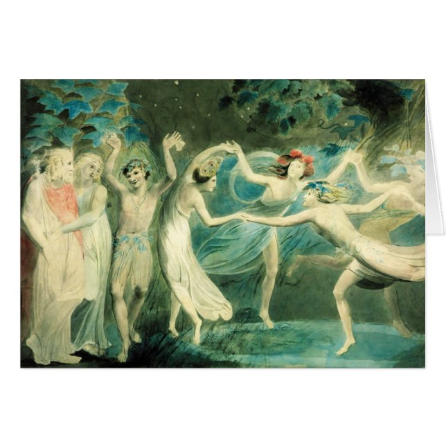William Blake MidSummer Night's Dream Card (Voorkant Horizontaal)