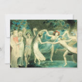 William Blake MidSummer Night's Dream Invitations Kaart (Voorkant)