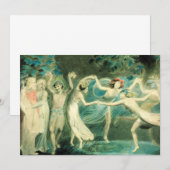 William Blake MidSummer Night's Dream Invitations Kaart (Voorkant / Achterkant)