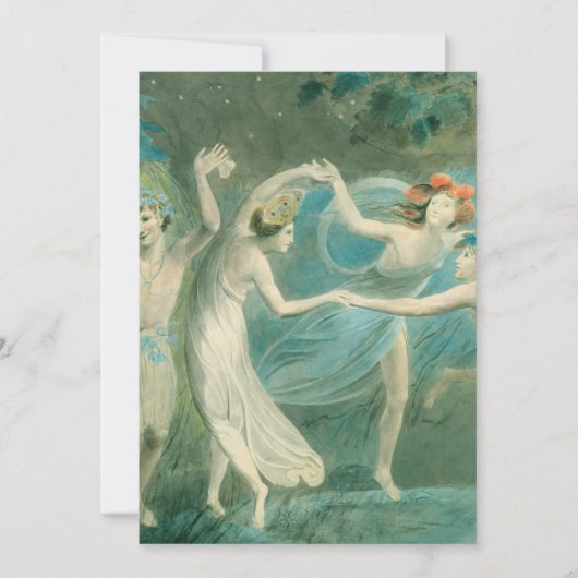William Blake Midzomer Night's droom Kaart (Voorkant)
