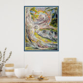 William Blake: Milton's mysterieuze droom Poster (Keuken)