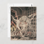 William Blake: Milton's Paradise Lost Briefkaart (Voorkant / Achterkant)