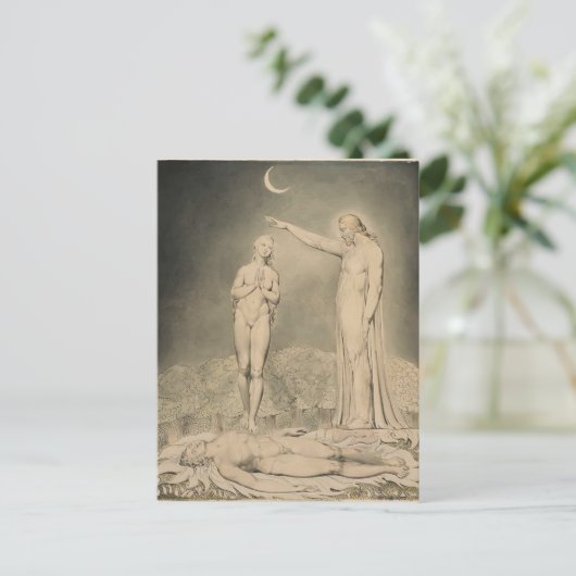 William Blake: Milton's Paradise Lost Briefkaart (Staand voorkant)