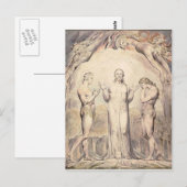 William Blake: Milton's Paradise Lost Briefkaart (Voorkant / Achterkant)