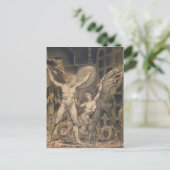 William Blake: Milton's Paradise Lost Briefkaart (Staand voorkant)