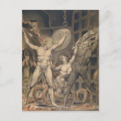 William Blake: Milton's Paradise Lost Briefkaart (Voorkant)