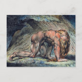 William Blake Nebuchadnezzar Briefkaart (Voorkant)
