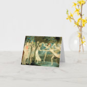 William Blake Oberon, Titania en Puck met Fairie Kaart (Gele Bloem)