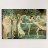 William Blake Oberon, Titania en Puck met Fairie Legpuzzel (Horizontaal)