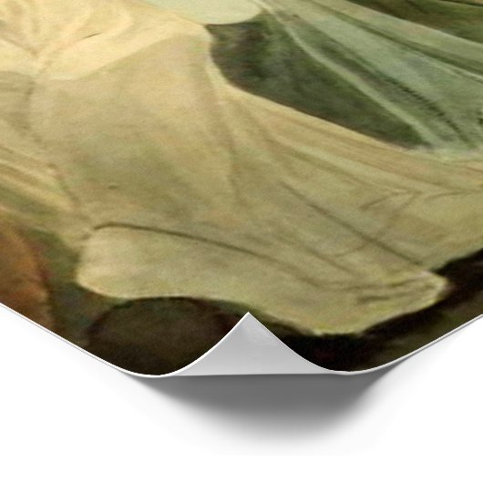 William Blake Oberon, Titania en Puck met Fairie Poster (Hoek)