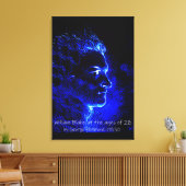 William Blake op 28 Canvas Afdruk (Insitu (Woonkamer))