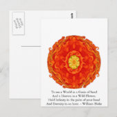 William Blake Quote Briefkaart (Voorkant / Achterkant)