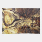 William Blake Red Dragon Kitchen Towel Theedoek (Horizontaal)