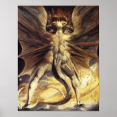 William Blake Red Dragon Poster (Voorkant)