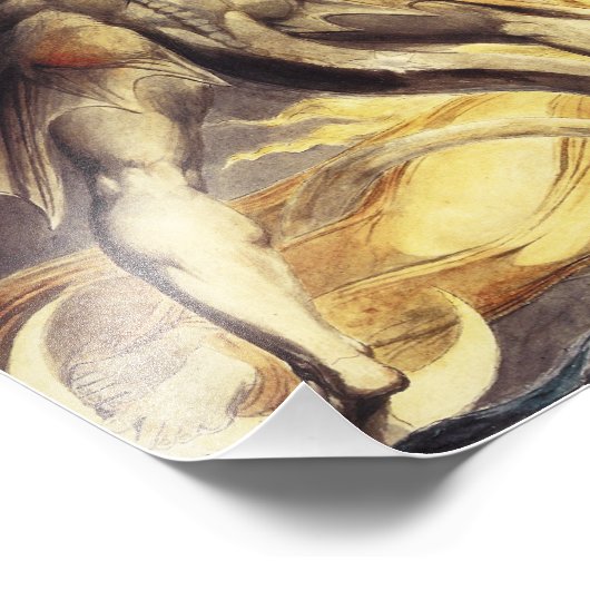 William Blake Red Dragon Print Foto Afdruk (Hoek)