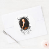William Blake Ronde Sticker (Envelop)