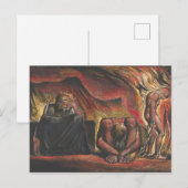 William Blake Skofeld met geforceerde manacles Briefkaart (Voorkant / Achterkant)