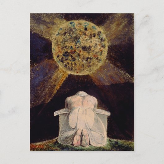 William Blake Song of Los Fine Art Briefkaart (Voorkant)