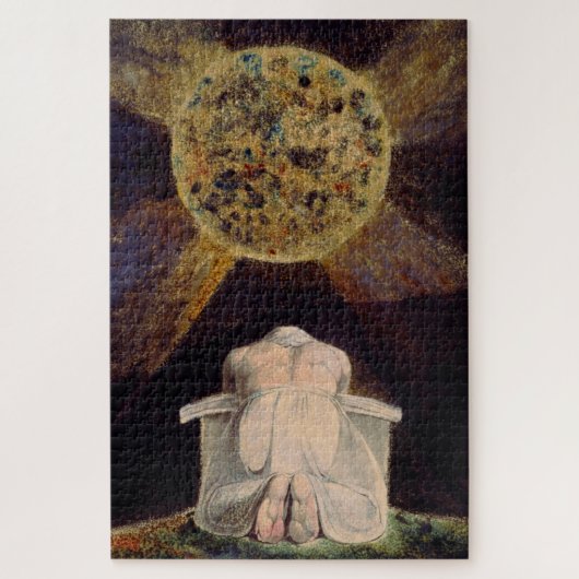 William Blake Song of Los Fine Art Legpuzzel (Verticaal)