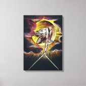 William Blake The Ancient of Days Painting Canvas Afdruk (Voorkant)