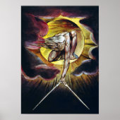 William Blake The Ancient of Days Painting Poster (Voorkant)