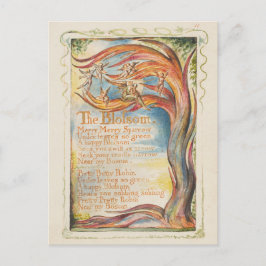 William Blake "The Blossom" Briefkaart