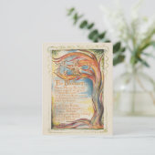 William Blake "The Blossom" Briefkaart (Staand voorkant)