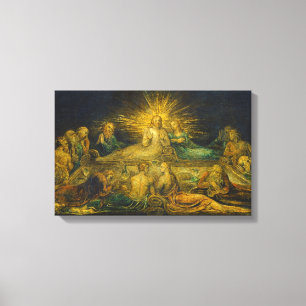 William Blake   The Last Supper, 1799 (tempera on Canvas Afdruk