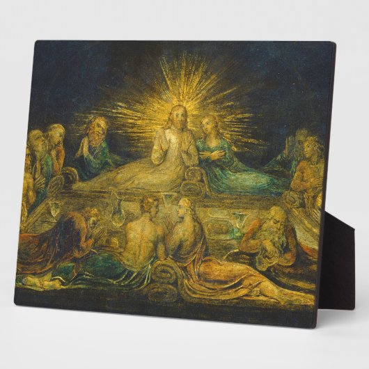 William Blake | The Last Supper, 1799 (tempera on Fotoplaat (Zijkant)