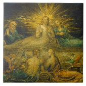 William Blake | The Last Supper, 1799 (tempera on Tegeltje (Voorkant)