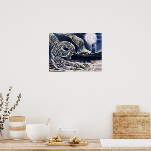 William Blake The Lovers Whirlwind Poster (Keuken)