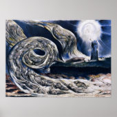 William Blake The Lovers Whirlwind Poster (Voorkant)