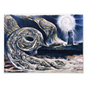 William Blake The Lovers Whirlwind Print Foto Afdruk