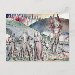 William Blake The Schismatics en Sowers Briefkaart