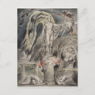 William Blake- The Shrine of Apollo Briefkaart