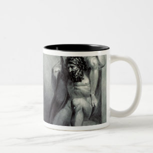 William Blake Tiriel, terug naar het Paleis Tweekleurige Koffiemok